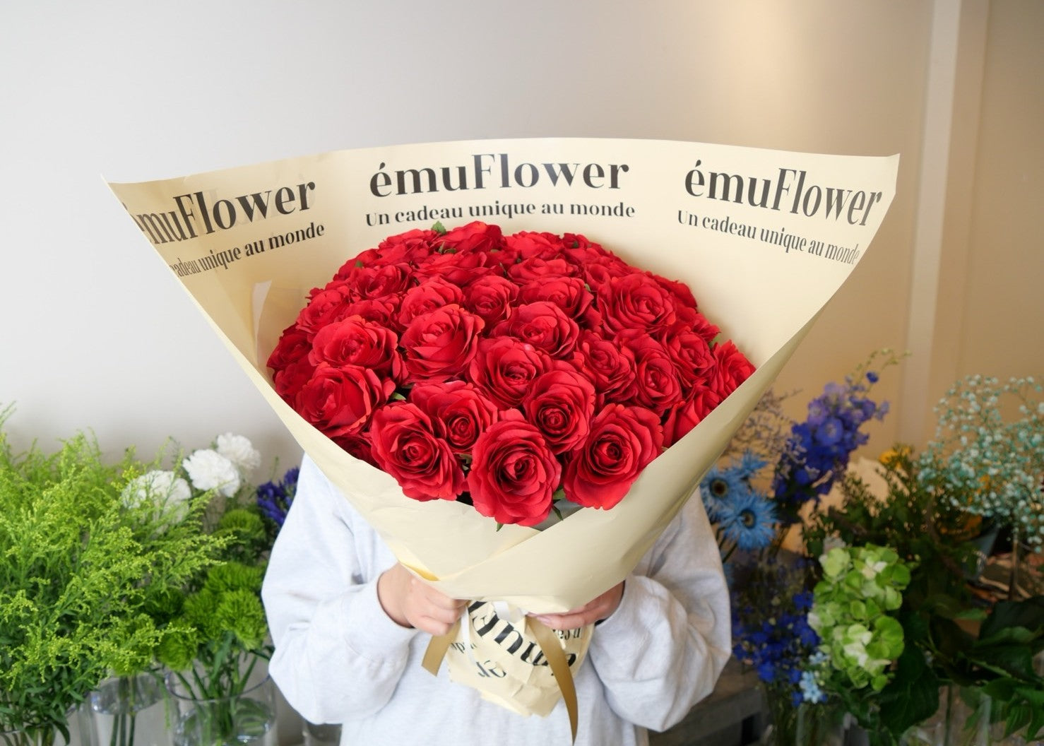 108本の赤バラに込めた想い