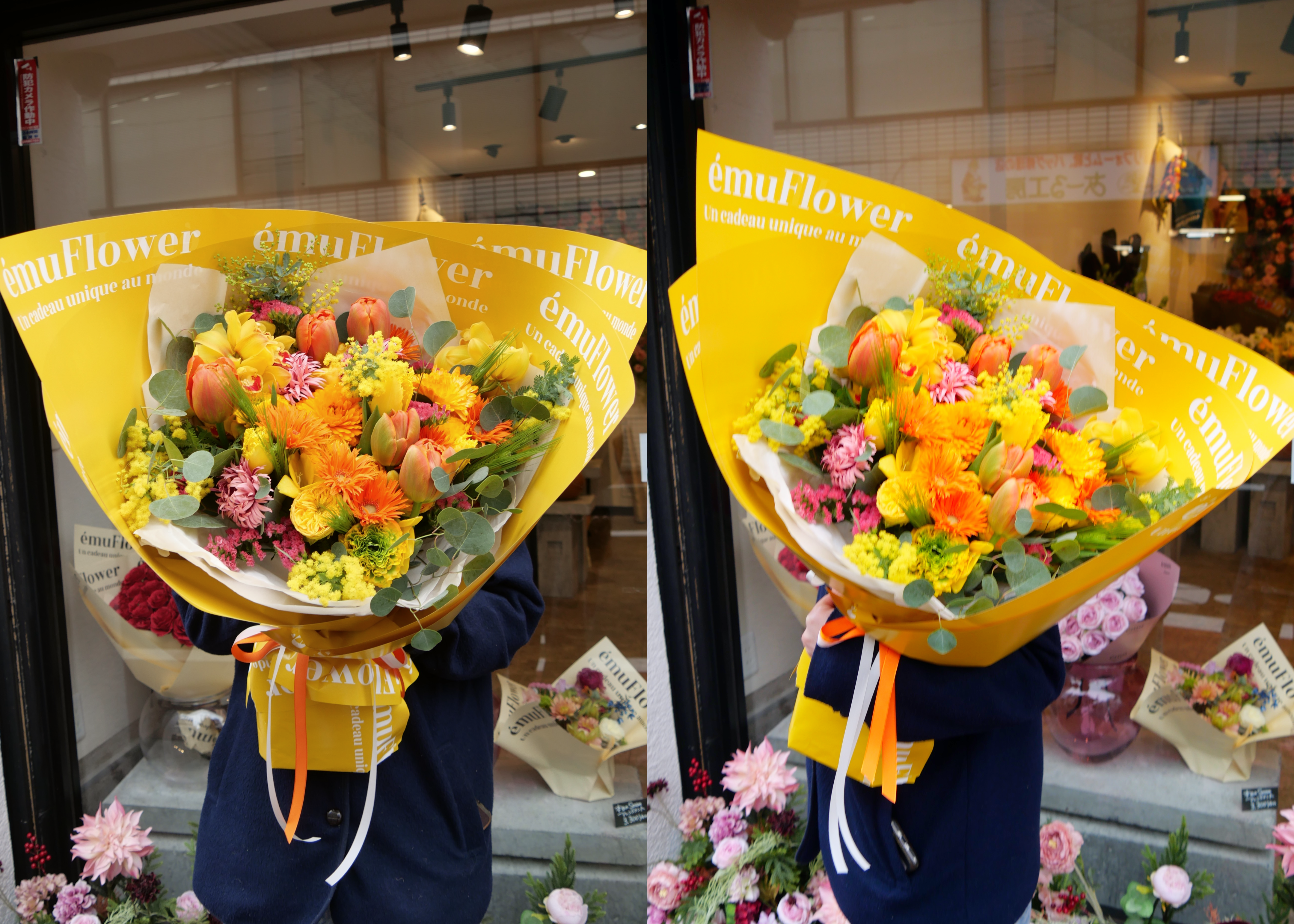 オーダーブーケ /雰囲気・ラッピングカラーの選択が可能