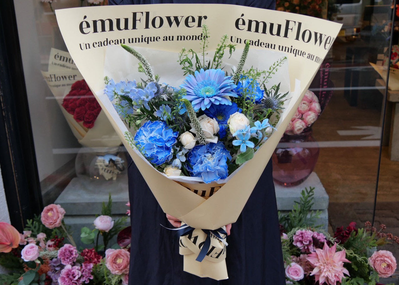 ブルーブーケ【各サイズM・L・XL】