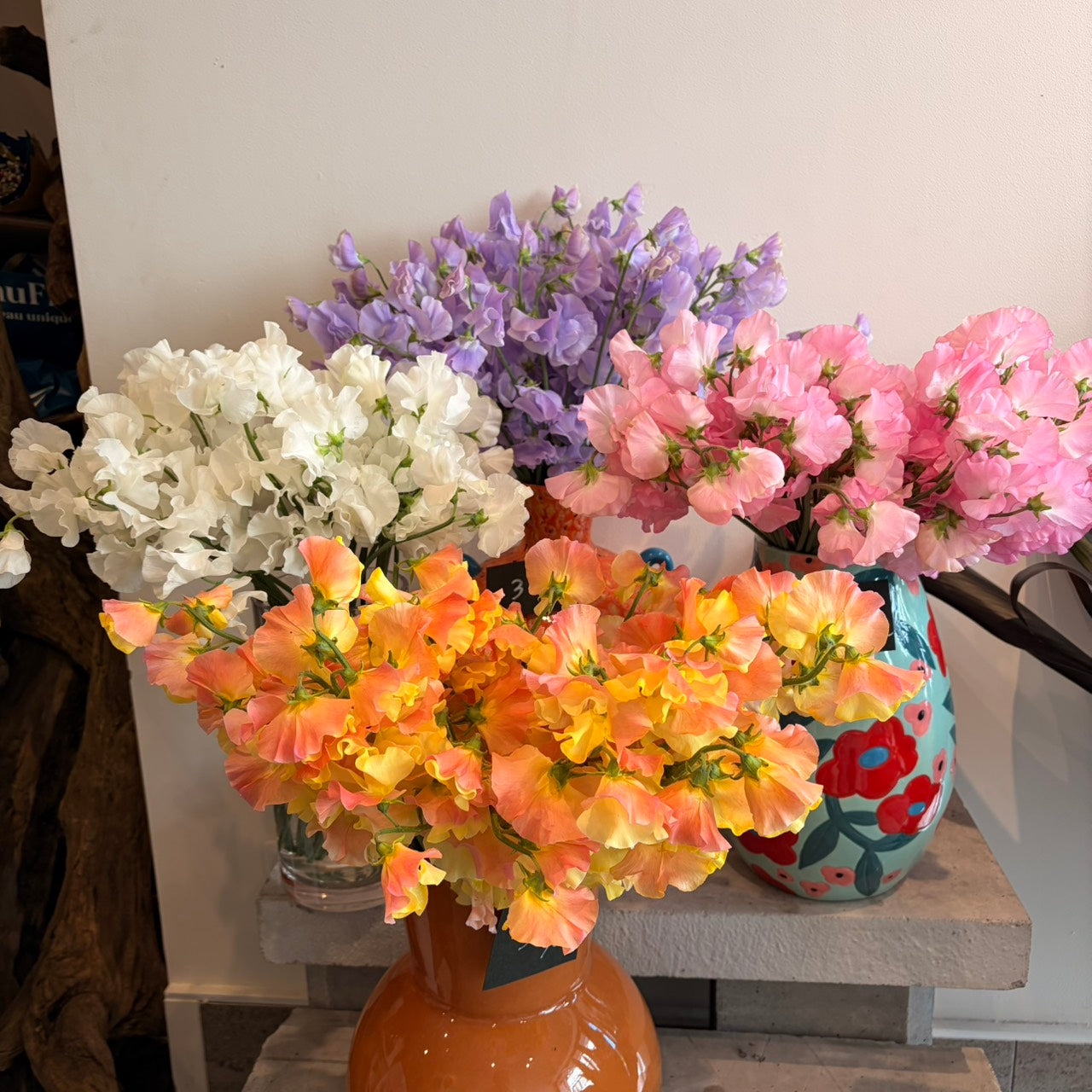 春を感じる、スイートピーの香りのおはなし