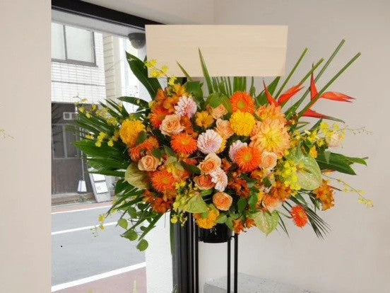 お祝い花の制作について