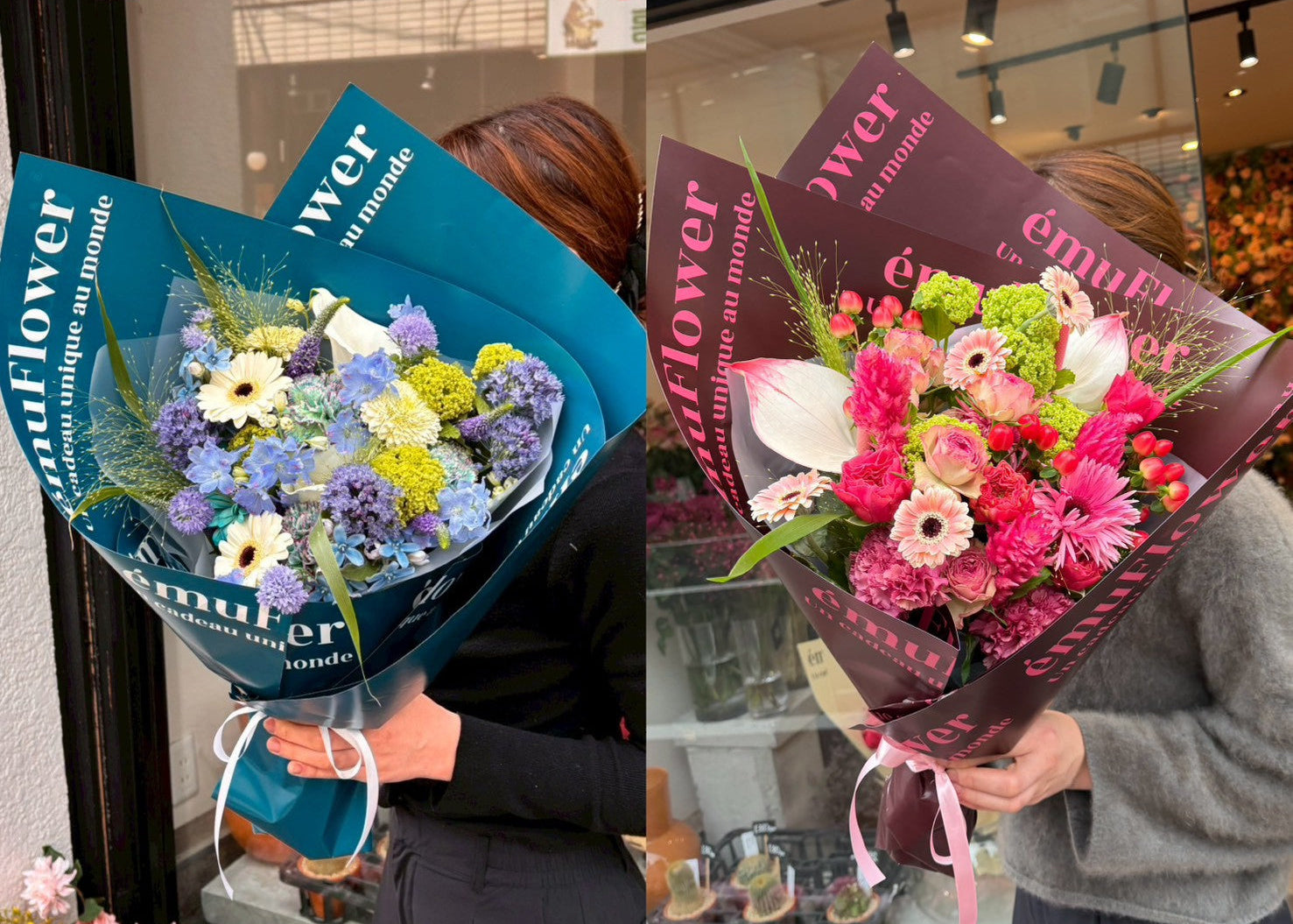 Order bouquet: 7,700 yen (flower style and wrapping color can be
