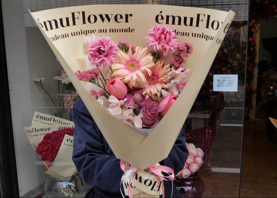 ピンクブーケ【各サイズＭ・Ｌ】