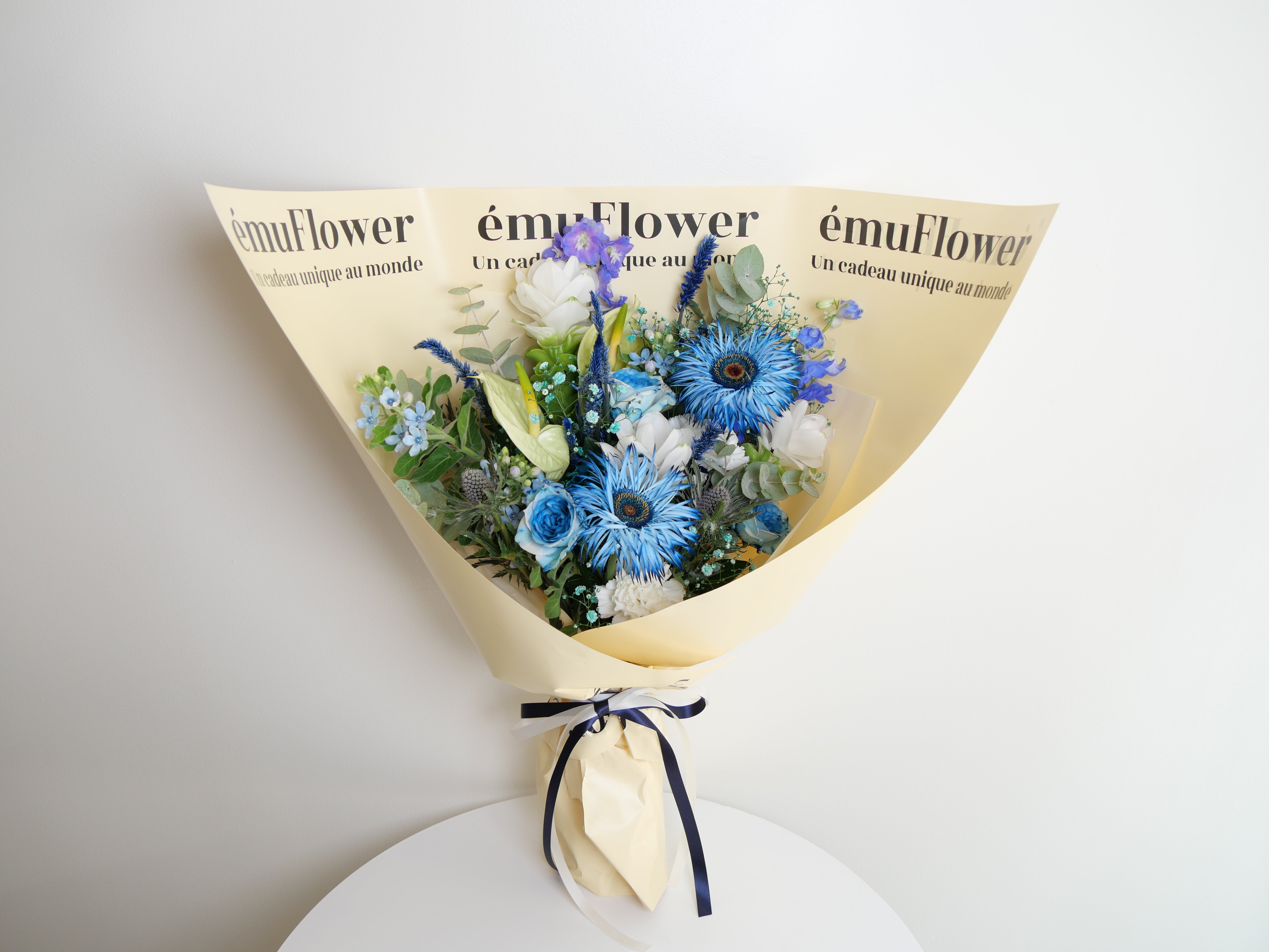 ブルーブーケ XLサイズ【花束】 | ému Flower (エミュフラワー)