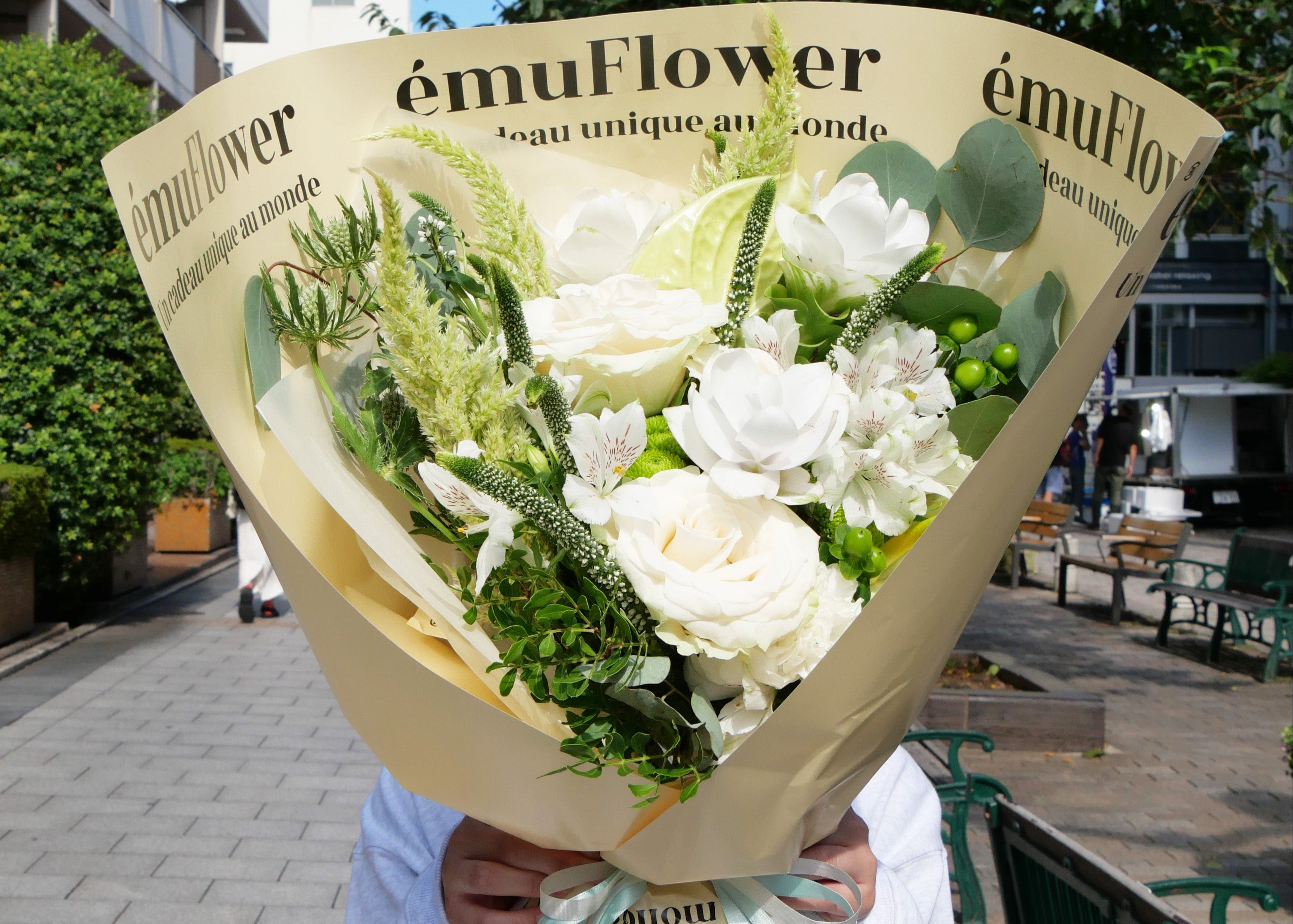 ナチュラルな花束 ナチュラルブーケ XLサイズ【花束】 | ému Flower (エミュフラワー)