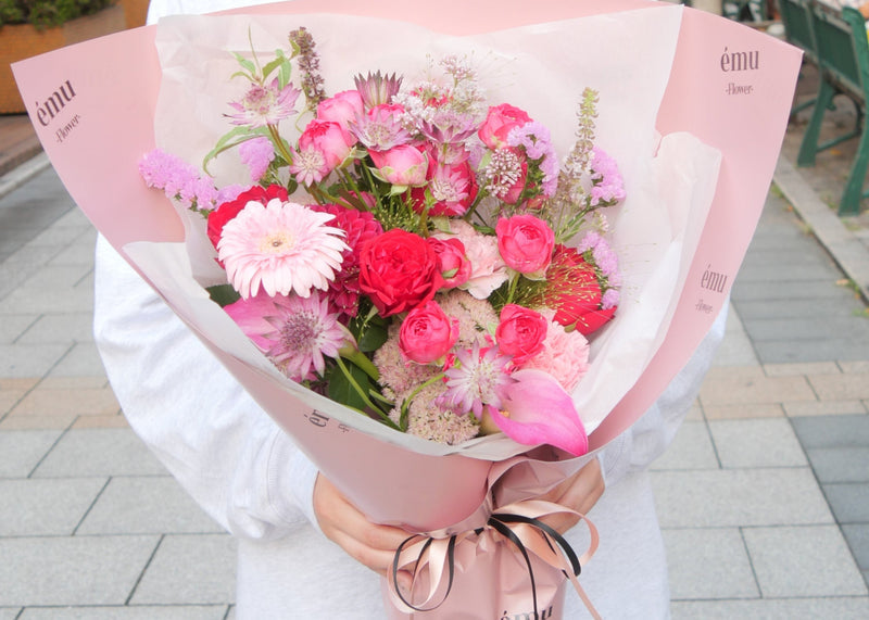 ému ピンクブーケ【各サイズＭ・Ｌ・ＸＬ】